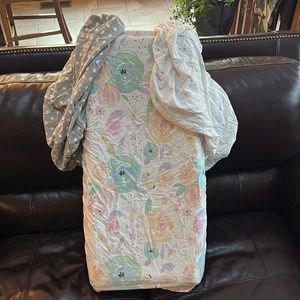 3 Diaper Changing Pad Covers — 1 Copper Pearl Floral + 2 Bonus Covers